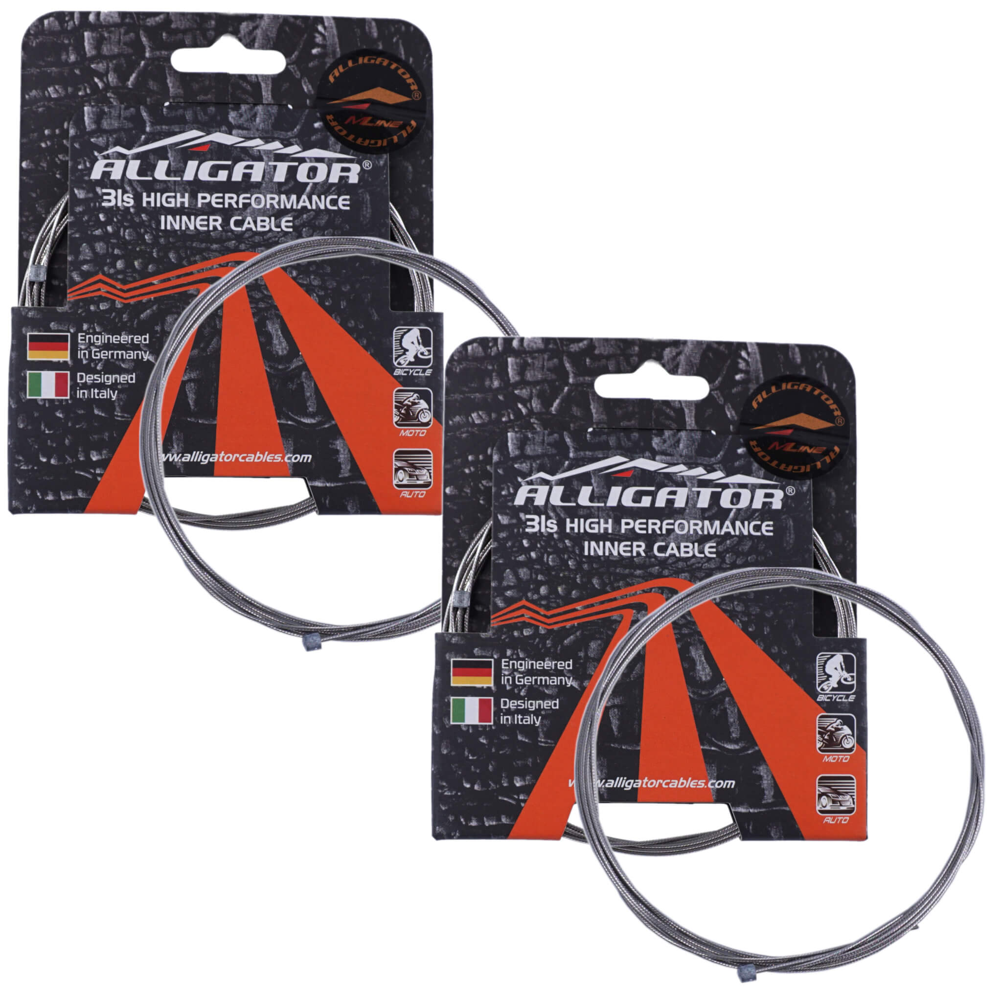 Alligator Shift Cable 31-Strand Stainless Steel