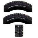 Arisun Sharktooth 26x4.0 Fat Bike Folding Studded Tire-3