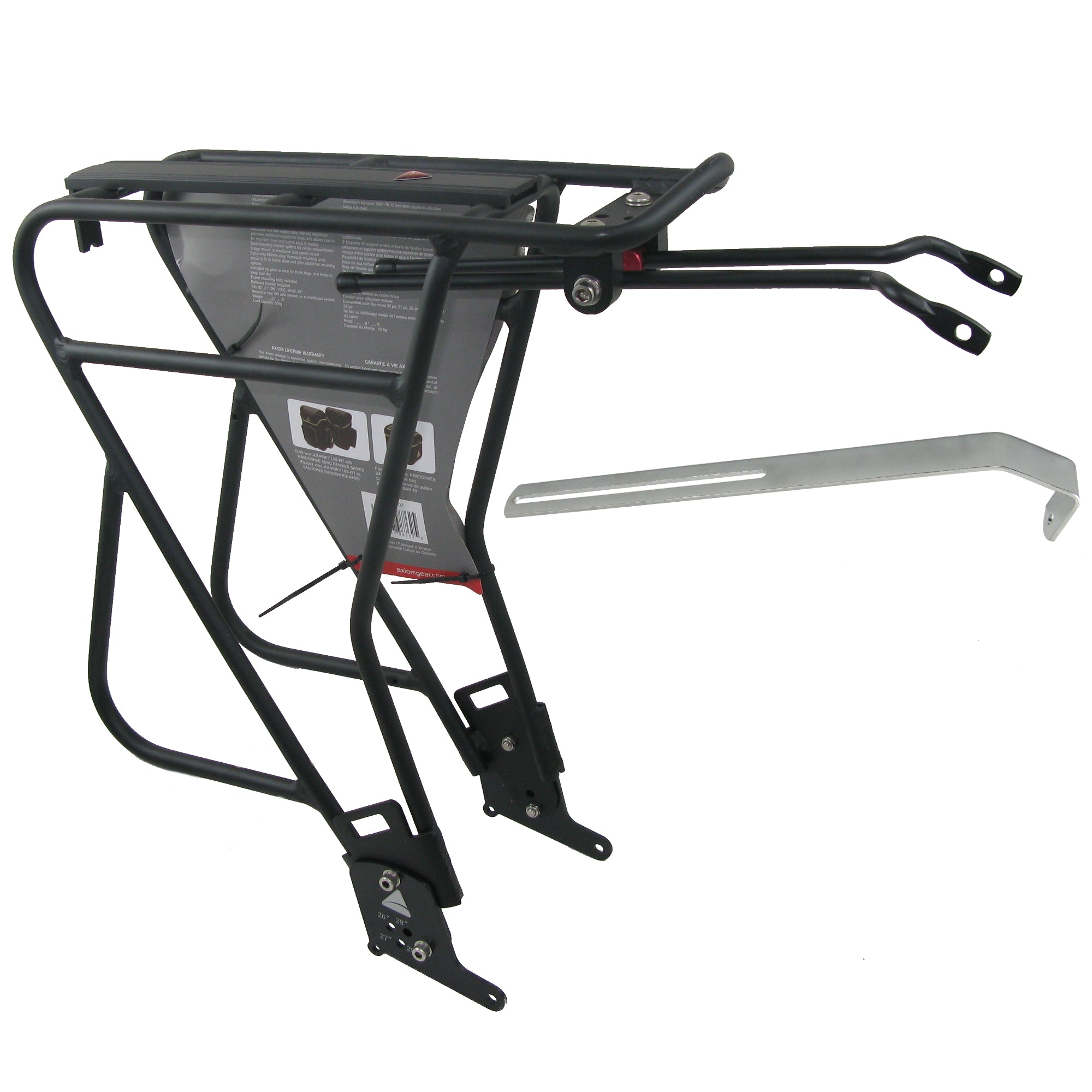 Axiom MK3 Journey Uni-Fit Rear Rack - The Bikesmiths