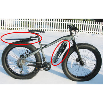 Axiom FAT Bike Lightweight Clip-On Fender Axiom