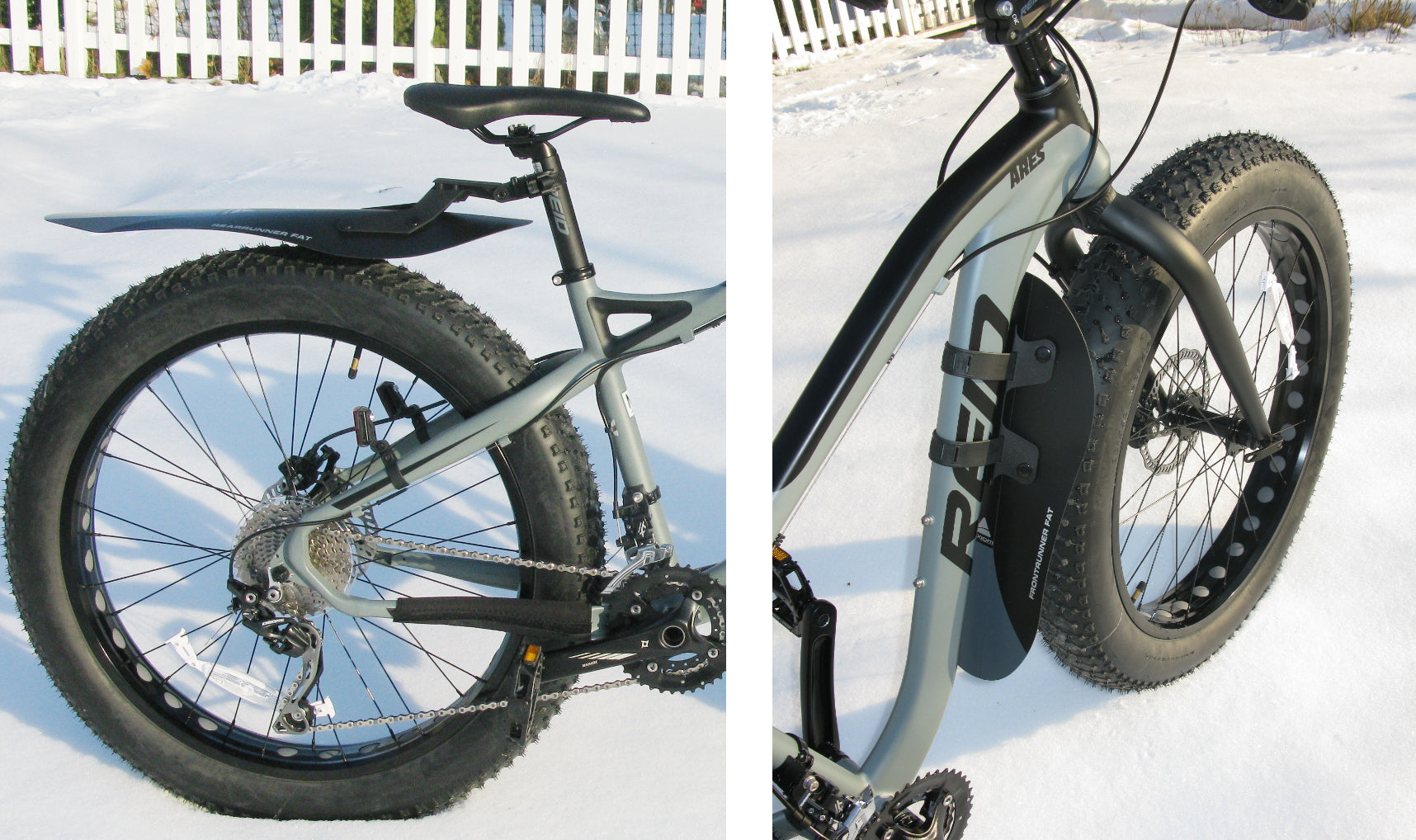 clip on fenders for gravel bike Axiom FrontRunner Fat