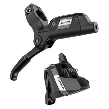 SRAM S300 Disc Brake and Lever - Flat Mount 2-Piston 20mm Offset Black A1 - The Bikesmiths