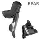 SRAM Apex Shift/Brake Lever and Hydraulic Disc Brake Caliper - 1x12-Speed DoubleTap Set Flat Mount 20mm Offset-4