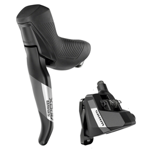 SRAM Apex Disc Brake and Lever - Left Flat Mount 2-Piston 20mm Offset Black A1