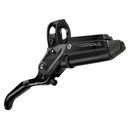 SRAM Code Silver Stealth Disc Brake and Lever - Post Mount 4-Piston Aluminum Lever SS Hardware Black C1-2