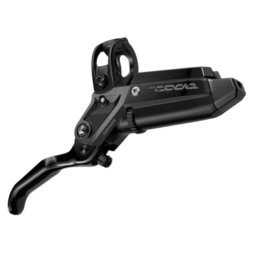 SRAM Code Silver Stealth Disc Brake and Lever - Post Mount 4-Piston Aluminum Lever SS Hardware Black C1 - The Bikesmiths