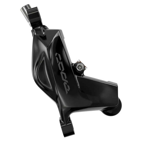 SRAM Code Silver Stealth Disc Brake and Lever - Post Mount 4-Piston Aluminum Lever SS Hardware Black C1