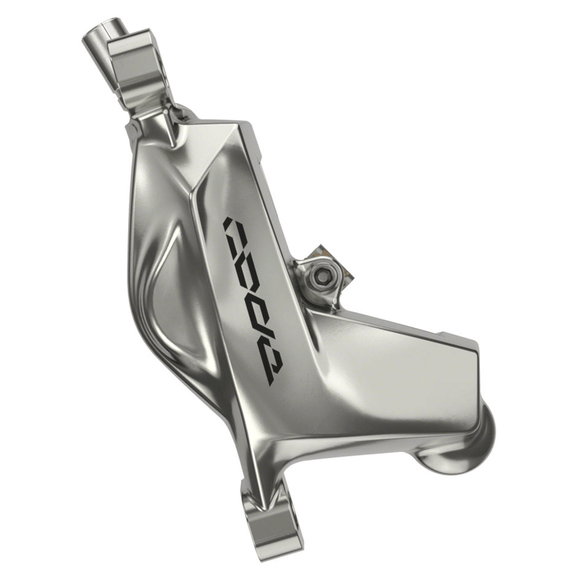 SRAM Code Ultimate Stealth Disc Brake and Lever - Post Mount 4-Piston Carbon Lever Titanium Hardware Black/Silver C1