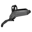 SRAM Code Bronze Stealth Disc Brake and Lever - Post Mount 4-Piston Aluminum Lever SS Hardware Dark Polar C1-2