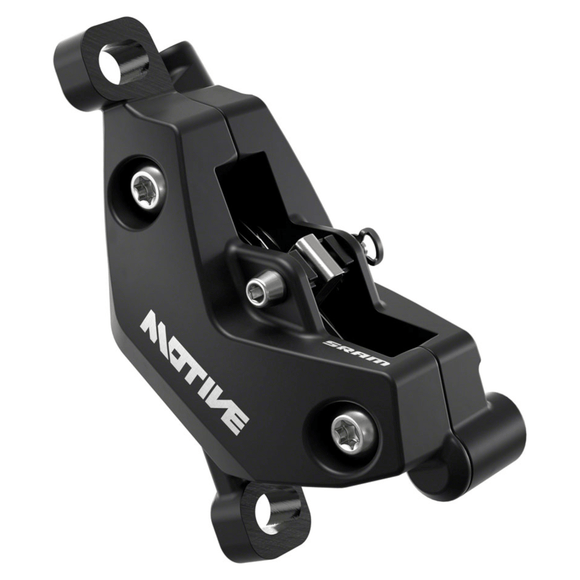 SRAM Motive Bronze Disc Brake and Lever - Post Mount 4-Piston Aluminum Lever Diffusion Black A1