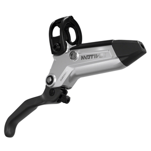SRAM Motive Ultimate Disc Brake and Lever - Post Mount 4-Piston Aluminum Lever Body Carbon Blade Black/Silver A1
