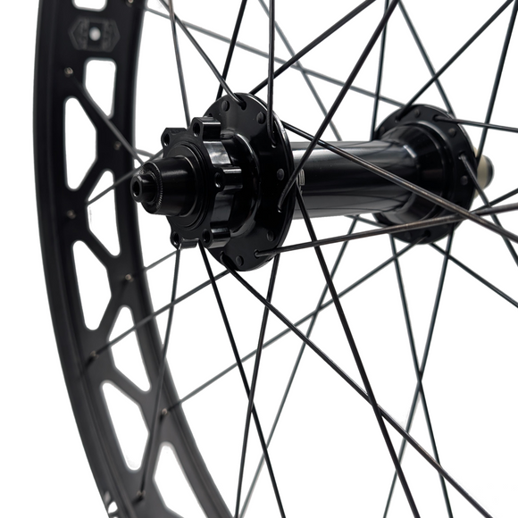 Sun Ringle MuleFut 80SL V2 26-inch 9x135 QR Front SRC Convertible 12x197 TA or 10x190 QR XD Type Rear Wheelset