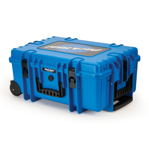 Park Tool BX-3 Rolling Big Blue Box w/ Walking Handle - The Bikesmiths