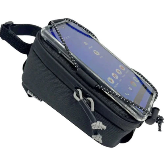 BiKASE 1043 Elasto-Beetle Universal Bag Top Tube / Stem Phone Holder