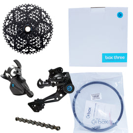 Box Three Prime 9 X-Wide Multi Shift GroupSet - 1x9 Speed Conversion Kit - The Bikesmiths