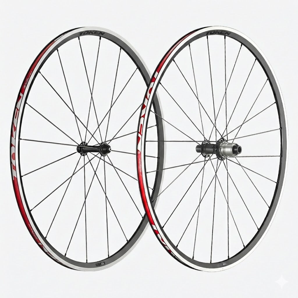 TOKEN C22A 700c 9x100 Front 10x130 Rear QR XDR Wheelset | The Bikesmiths