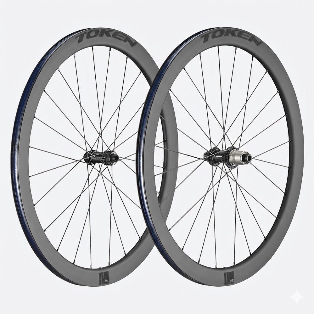 TOKEN C45D Carbon 700c Convertible 9x100 10x135 QR or 12x100 12x142 TA ...