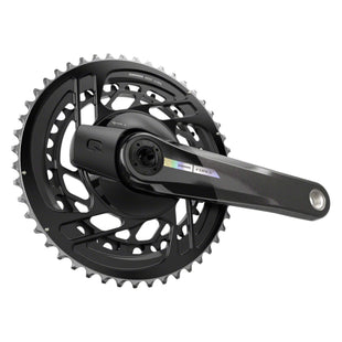 SRAM Force AXS Power Meter Crankset - 2x 12-Speed, 48/35t, Direct Mount, DUB Spindle Interface, Iridescent Gray, D2