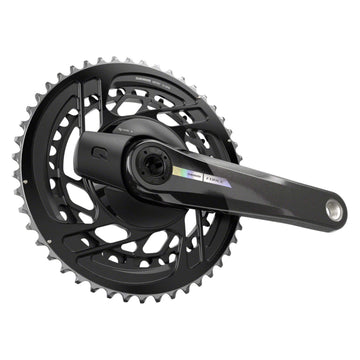 SRAM Force AXS Power Meter Crankset - 2x 12-Speed, 48/35t, Direct Mount, DUB Spindle Interface, Iridescent Gray, D2 SRAM