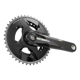SRAM Force AXS Wide Power Meter Crankset - 2x 12-Speed, 43/30t, 94 BCD, DUB Spindle Interface, Iridescent Gray, D2 - 0