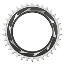 SRAM XX SL Eagle T-Type Thread Mount Chainring - 12-Speed Thread Mount (For XX SL PM Spider) 0mm Offset Aluminum Black/Silver-2