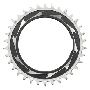 SRAM XX SL Eagle T-Type Thread Mount Chainring - 12-Speed Thread Mount (For XX SL PM Spider) 0mm Offset Aluminum Black/Silver