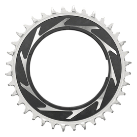 SRAM XX SL Eagle T-Type Thread Mount Chainring - 12-Speed Thread Mount (For XX SL PM Spider) 0mm Offset Aluminum Black/Silver