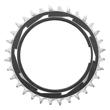 SRAM XX SL Eagle T-Type Thread Mount Chainring - 12-Speed Thread Mount  (For XX SL PM Spider) 3mm Offset Aluminum - The Bikesmiths