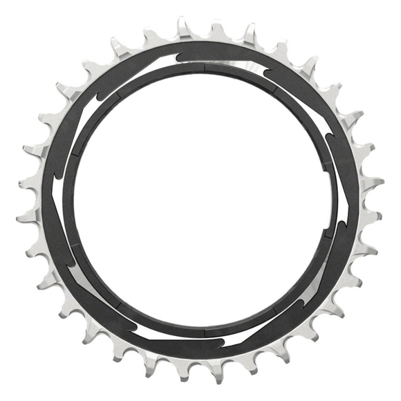 SRAM XX SL Eagle T-Type Thread Mount Chainring - 12-Speed Thread Mount  (For XX SL PM Spider) 3mm Offset Aluminum