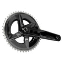 SRAM Rival AXS Crankset - 12-Speed, 107 BCD, DUB Spindle Interface, Black, D1-2
