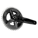SRAM Rival AXS Wide Crankset - 12-Speed, 43/30t, 94 BCD, DUB Spindle Interface, Black, D1-2