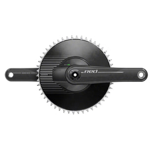 SRAM RED 1 AXS Power Meter Crankset - 12-Speed, 50t Aero Chainring, 8-Bolt Direct Mount, DUB Spindle Interface, Natural Carbon, E1