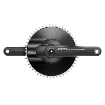 SRAM RED 1 AXS Power Meter Crankset - 12-Speed, 50t Aero Chainring, 8-Bolt Direct Mount, DUB Spindle Interface, Natural Carbon, E1 SRAM
