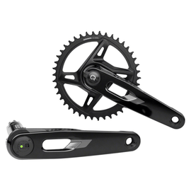 SRAM Rival 1x XPLR AXS Power Meter Wide Crankset - 12/13-Speed 42t 8-Bolt Direct Mount DUB PM Spindle Black E1