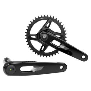 SRAM Rival 1x XPLR AXS Power Meter Wide Crankset - 12/13-Speed 42t 8-Bolt Direct Mount DUB PM Spindle Black E1