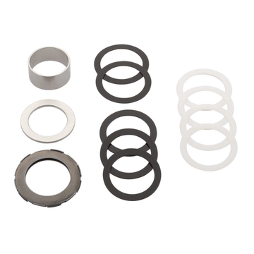Chris King ThreadFit T47 24i Bottom Bracket with Fit Kit 6 - T47 For SRAM/Truvativ GXP Black Chris King