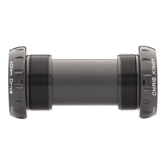 Chris King ThreadFit 24 Bottom Bracket with Fit Kit 4 - English For Shimano Hollowtech II