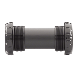 Chris King ThreadFit 24 Bottom Bracket with Fit Kit 6 - English For SRAM/Truvativ GXP Black