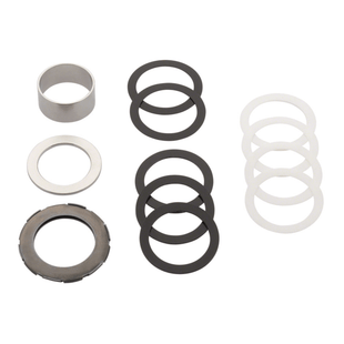 Chris King ThreadFit 24 Bottom Bracket with Fit Kit 6 - English For SRAM/Truvativ GXP Black