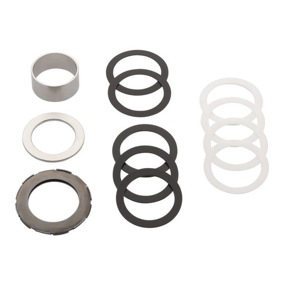 Chris King ThreadFit 24 Bottom Bracket with Fit Kit 6 - English For SRAM/Truvativ GXP Black