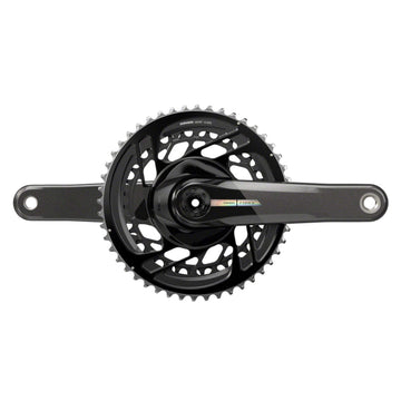 SRAM Force Crankset - 2x12-Speed, 48/35t, Direct Mount, DUB Spindle Interface, Iridescent Gray, D2 SRAM