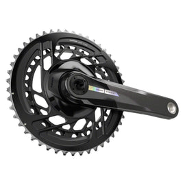 SRAM Force Crankset - 2x 12-Speed, 48/35t, Direct Mount, DUB Spindle Interface, Iridescent Gray, D2 - 0