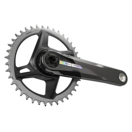 SRAM Force 1 Wide Crankset - 12-Speed, 40t, Direct Mount, DUB Spindle Interface, Iridescent Gray, D2 - 0