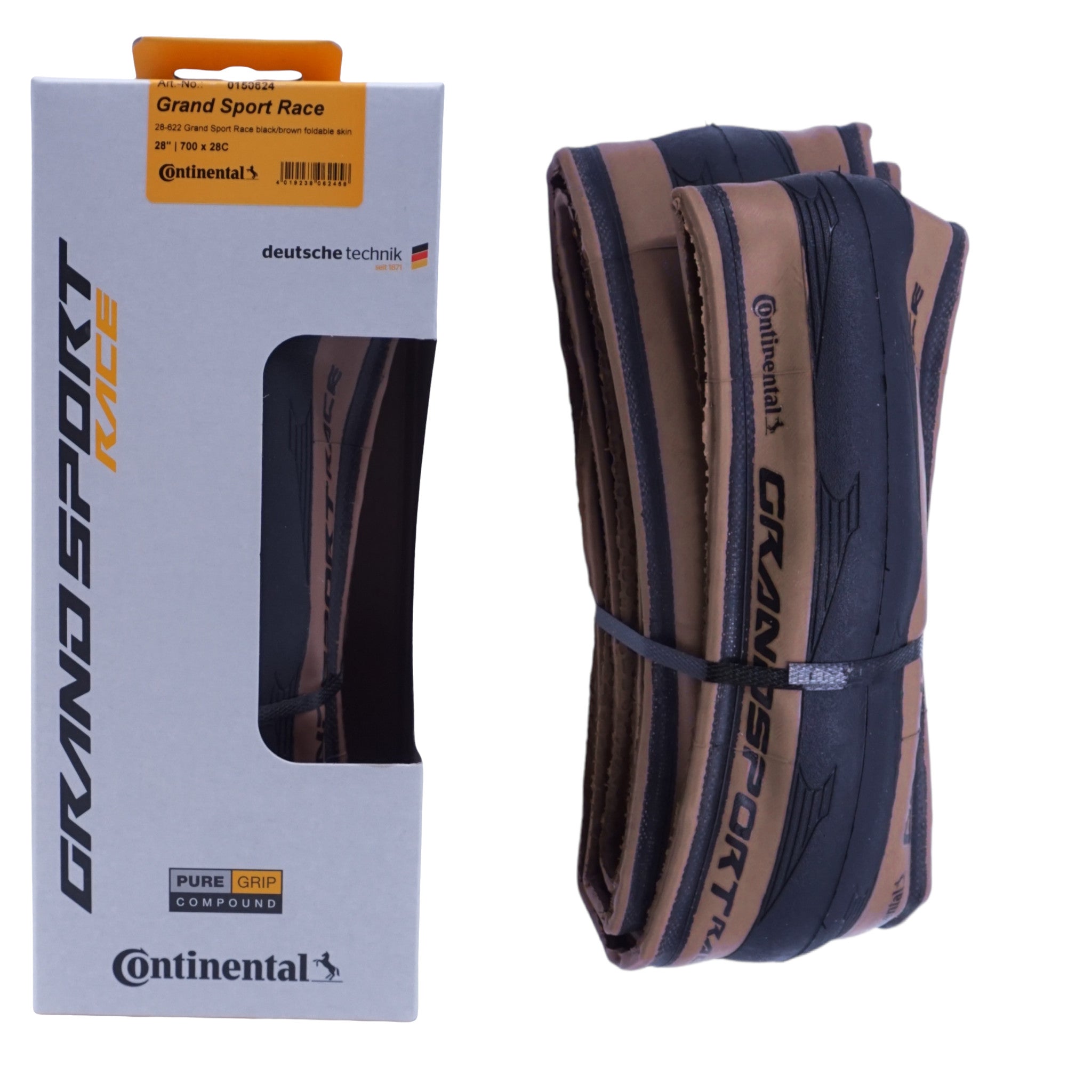 Continental Grand Sport Race Brownwall Folding Tire 700x28 - The Bikesmiths