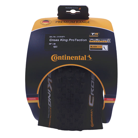 Continental Cross King 29-inch ProTection BlackChili Tubeless Tire - The Bikesmiths