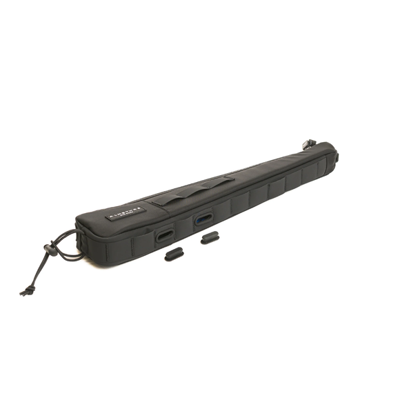 ALMSTHRE Long Top Tube Bag 1L Midnight Black