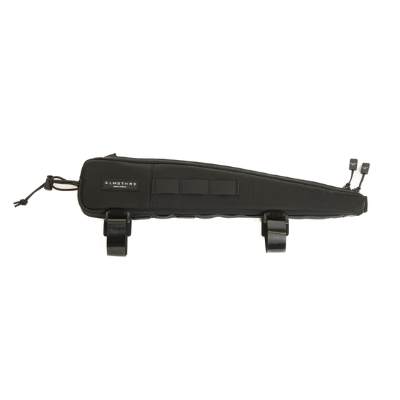ALMSTHRE Long Top Tube Bag 1L Midnight Black