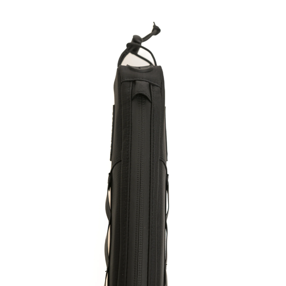 ALMSTHRE Long Top Tube Bag 1L Midnight Black