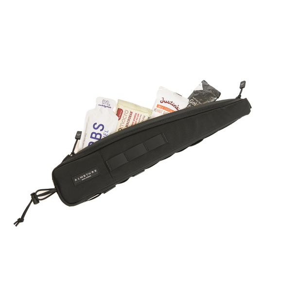 ALMSTHRE Long Top Tube Bag 1L Midnight Black