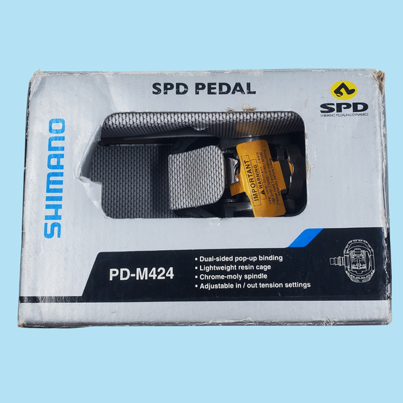 Open Box Shimano PD-M424 SPD Platform Pedal